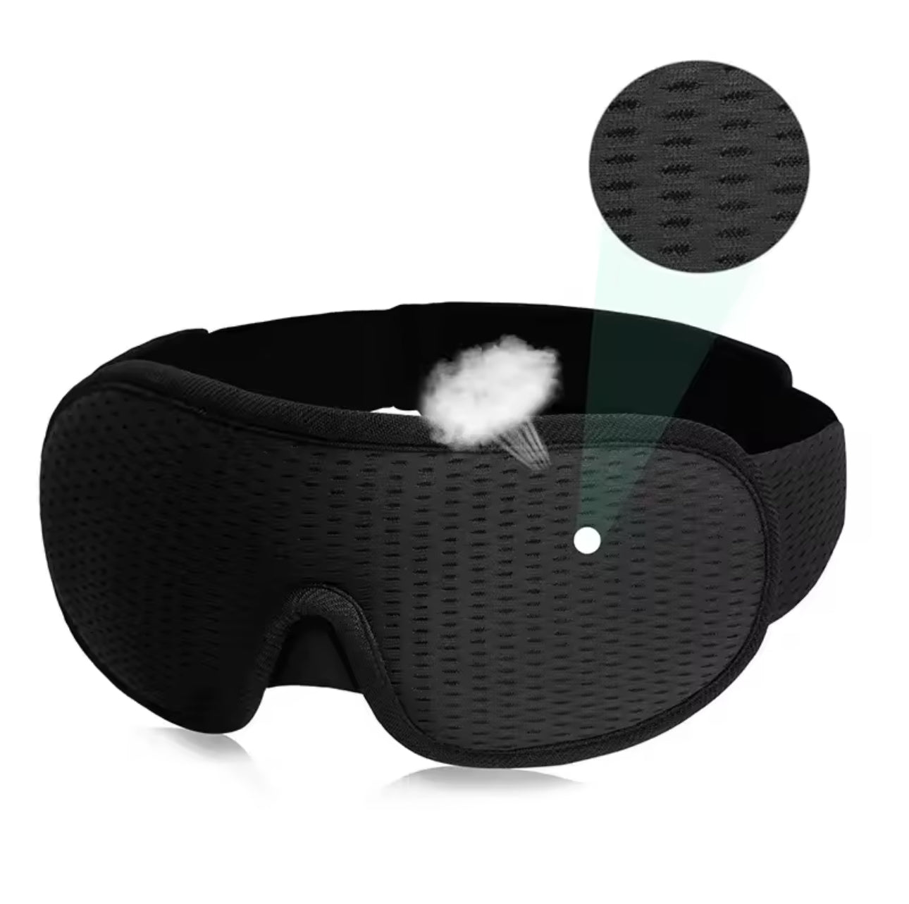 LUNARA SleepMask Masque de sommeil 3D occultant 100% obscurité